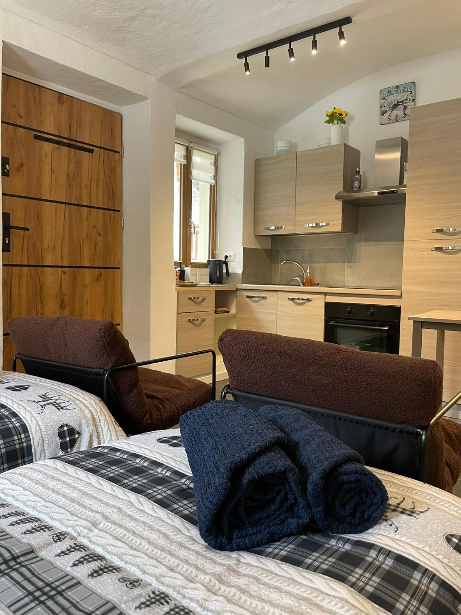 The Hideaway Studio - Ski Sauze D'Oulx And The Via Lattea Exteriör bild